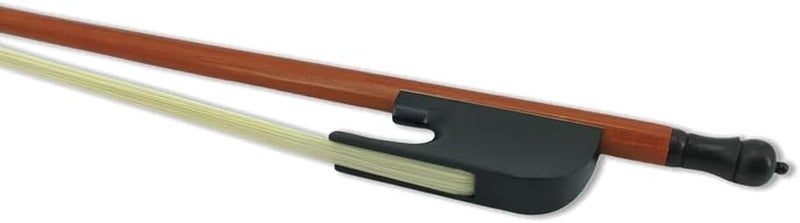 YoungMonic Cello Bow 4/4 Baroque Styled Crafted From Ebony Wood Frog Brazilwood Stick Featuring A Robust and Straight Design - Image 3